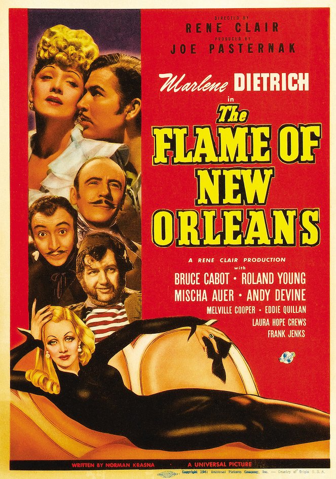 The Flame of New Orleans - Julisteet
