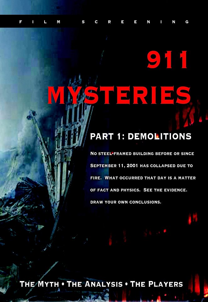911 Mysteries Part 1: Demolitions - Affiches