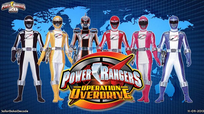 Power Rangers: Operace Overdrive - Plagáty