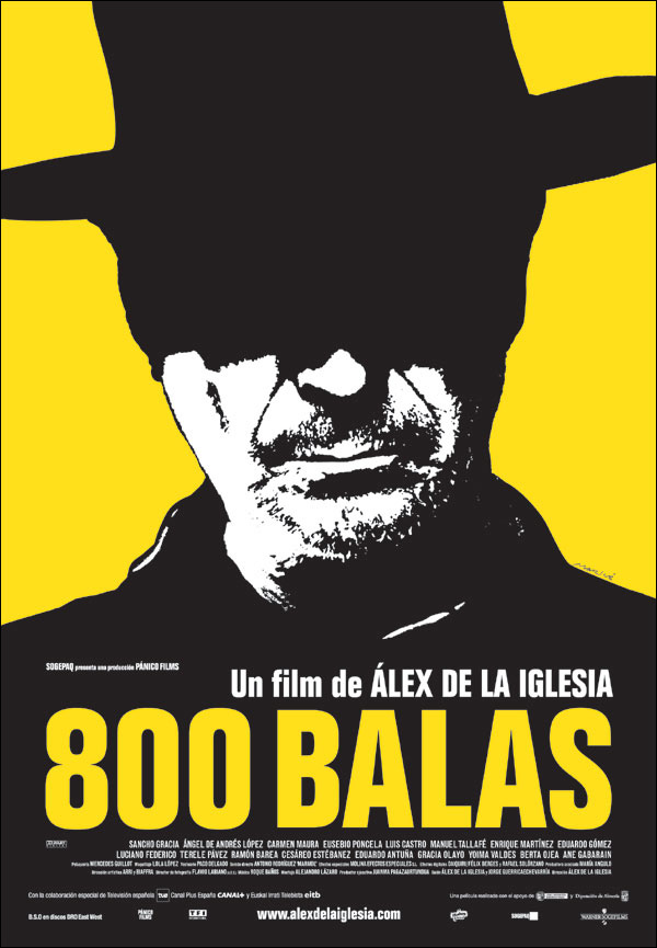 800 balas - Cartazes