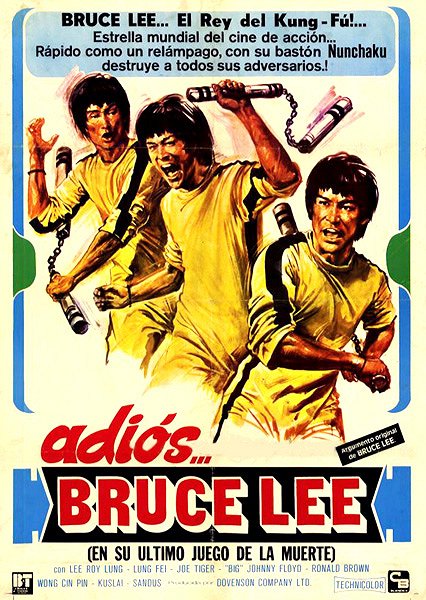 Adiós, Bruce Lee - Carteles