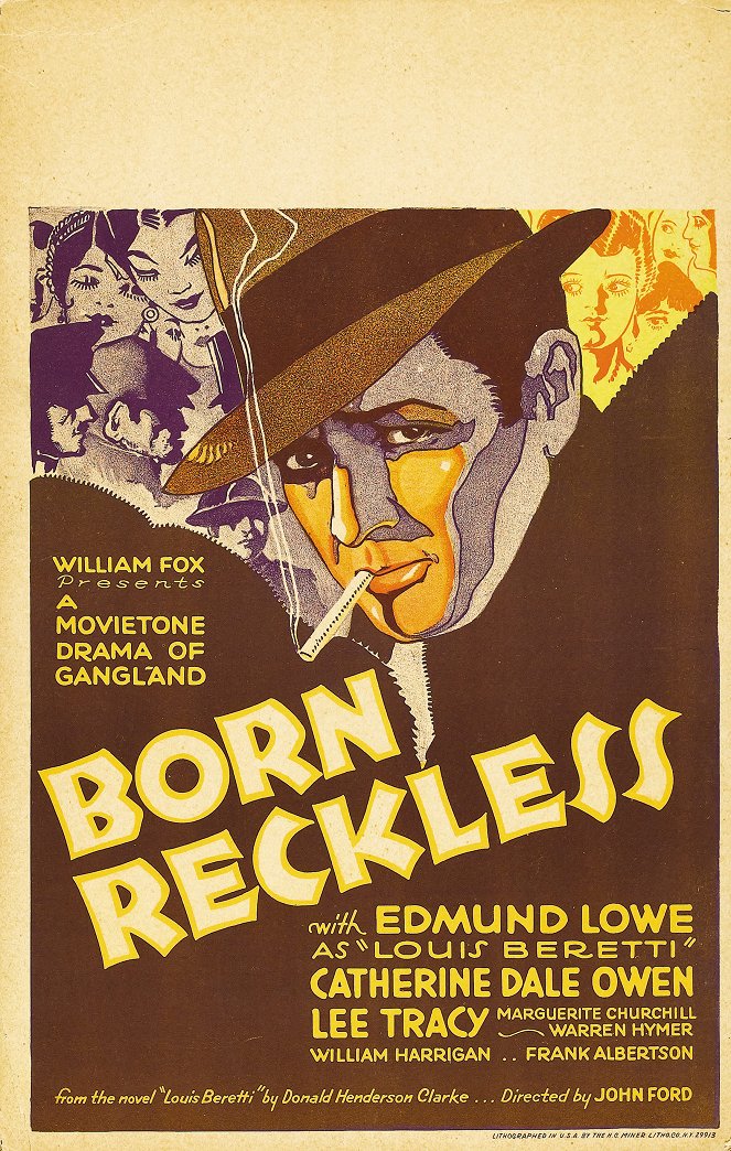 Born Reckless - Cartazes