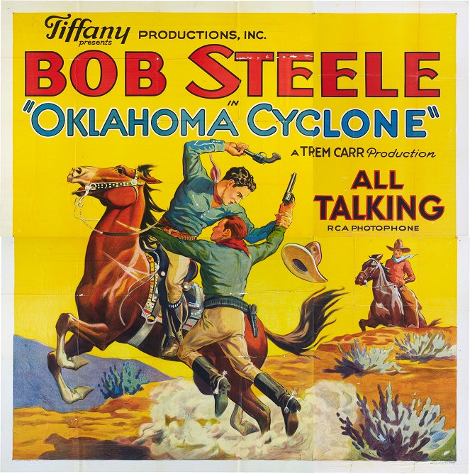 The Oklahoma Cyclone - Posters