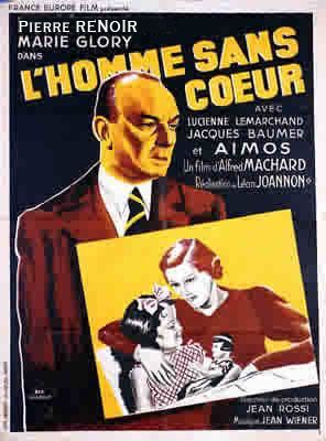 L'Homme sans coeur - Plakate