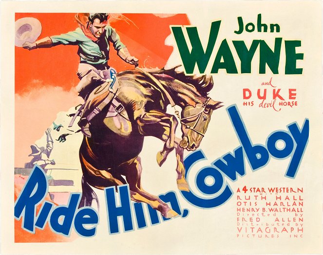 Ride Him, Cowboy - Plakátok
