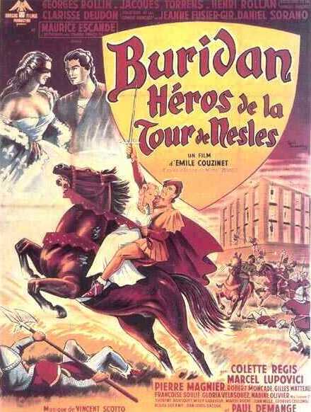 Buridan, héros de la tour de Nesle - Cartazes