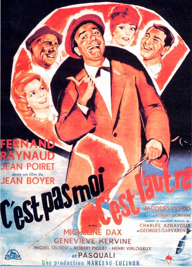 C'est pas moi, c'est l'autre - Affiches