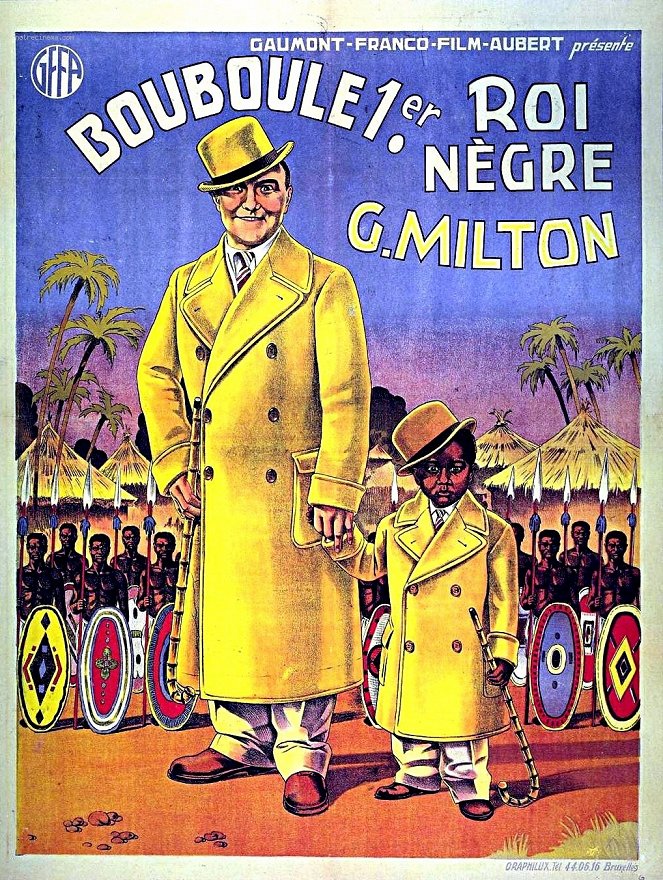 Bouboule 1er, roi nègre - Plakate