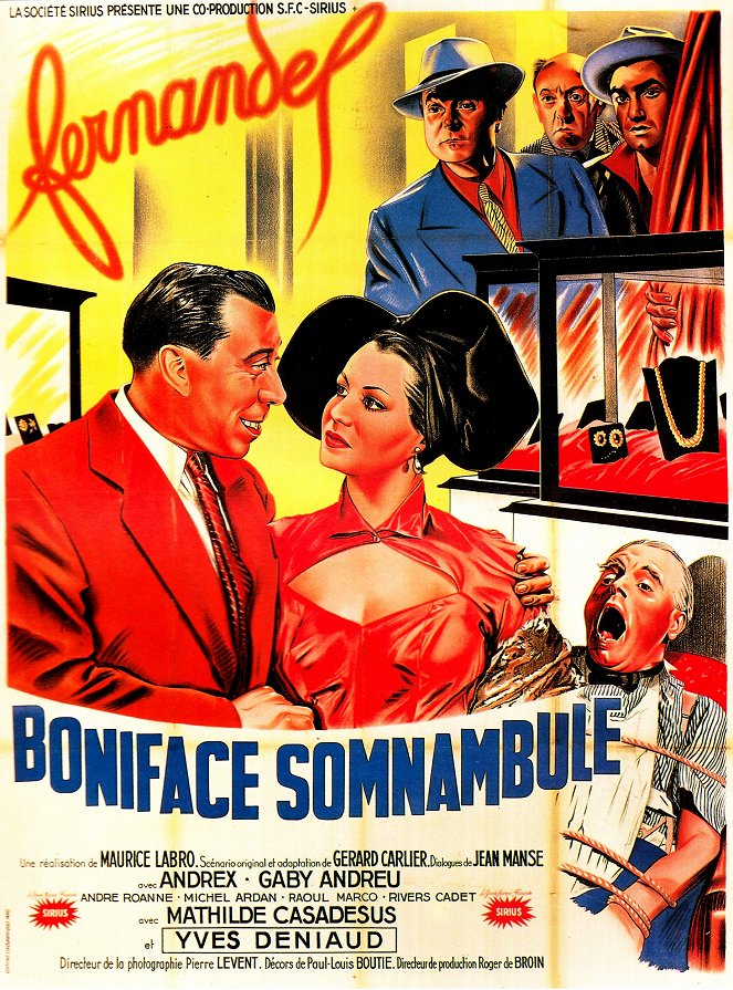 Boniface Somnambule - Affiches