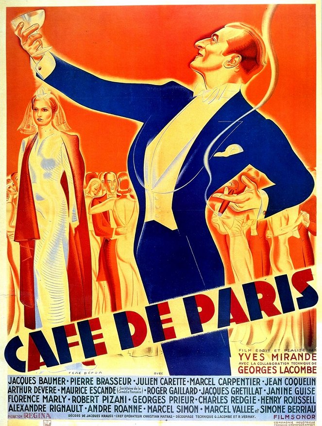 Cafe de Paris - Julisteet