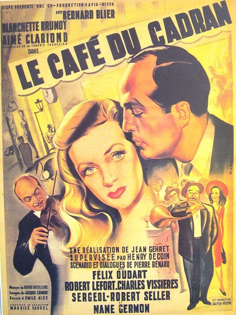 Le Café du cadran - Plakátok