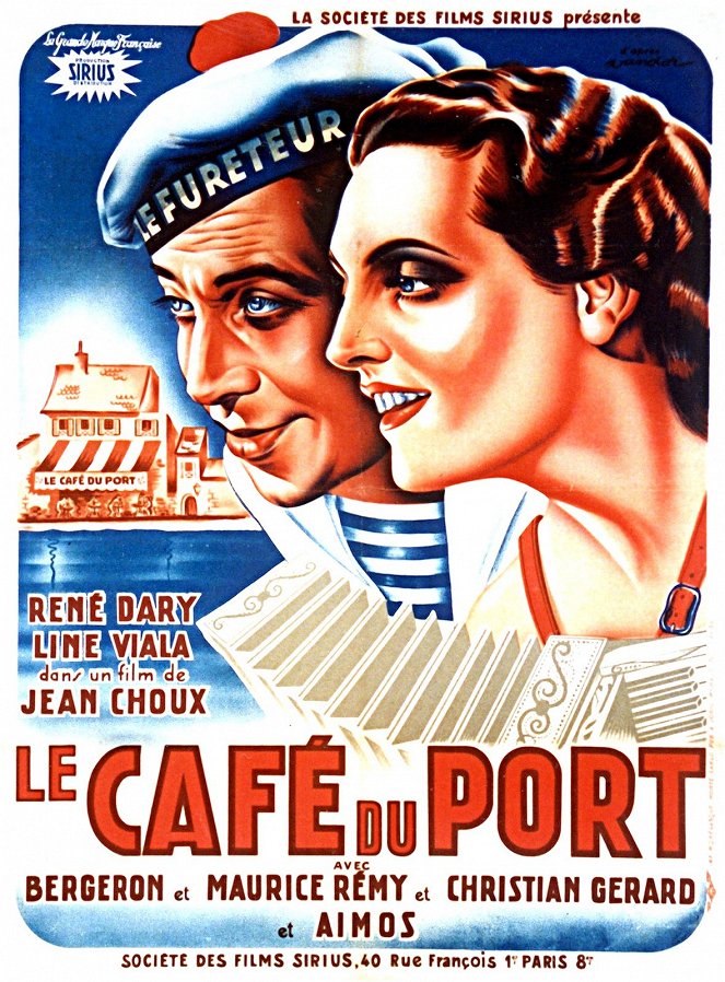Le Café du port - Carteles