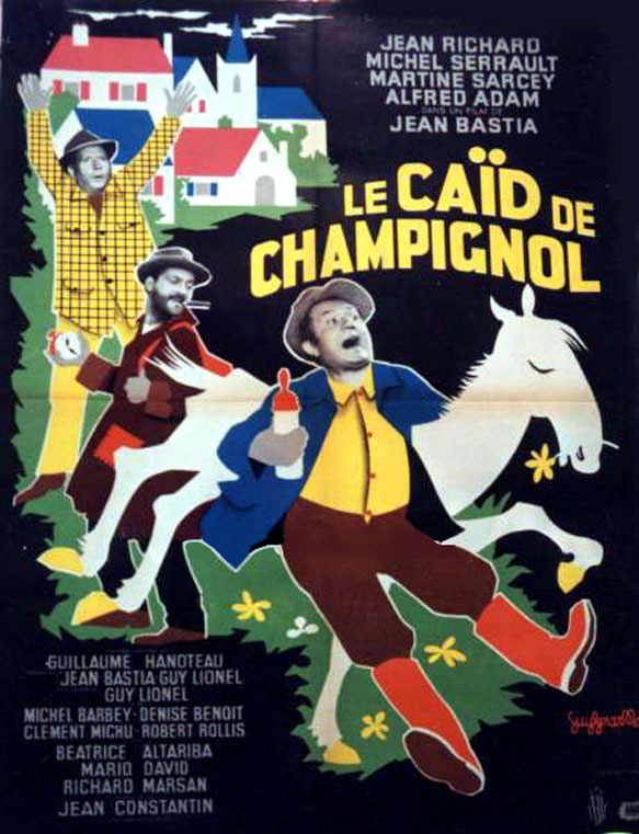 Le Caïd de Champignol - Plakátok