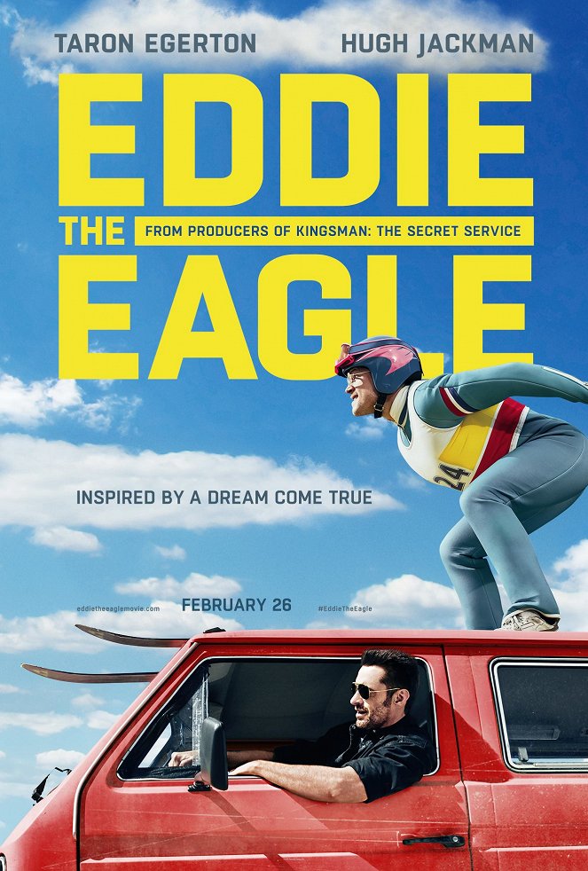 Eddie el águila - Carteles