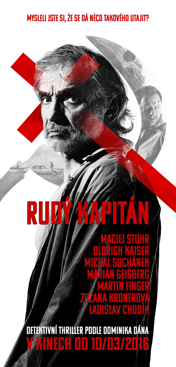 Červený kapitán - Plakate