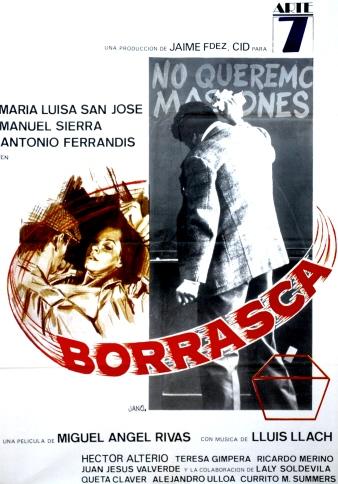 Borrasca - Posters