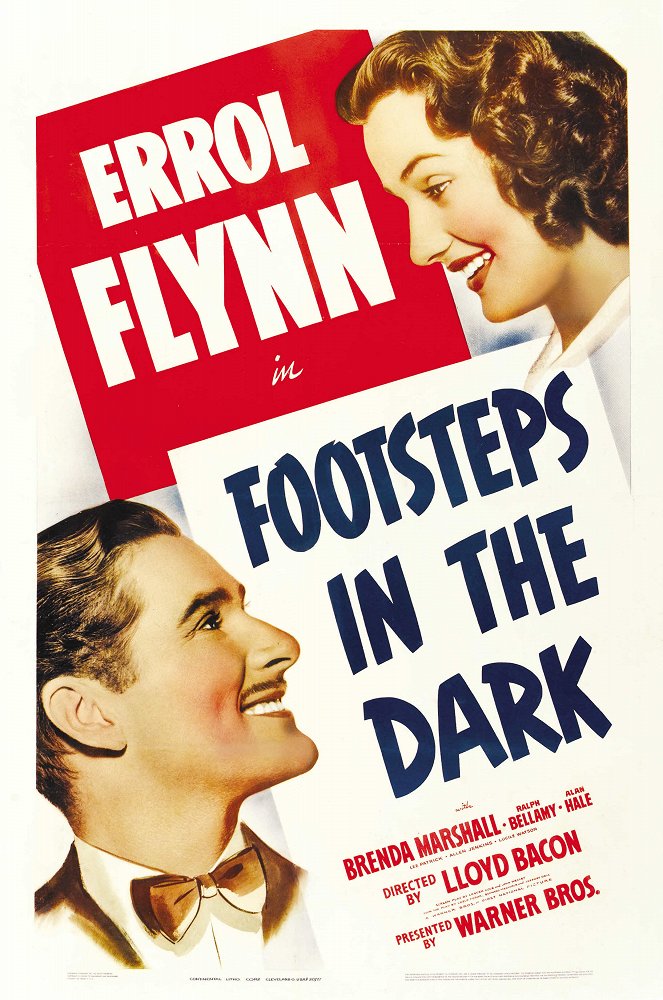 Footsteps in the Dark - Affiches