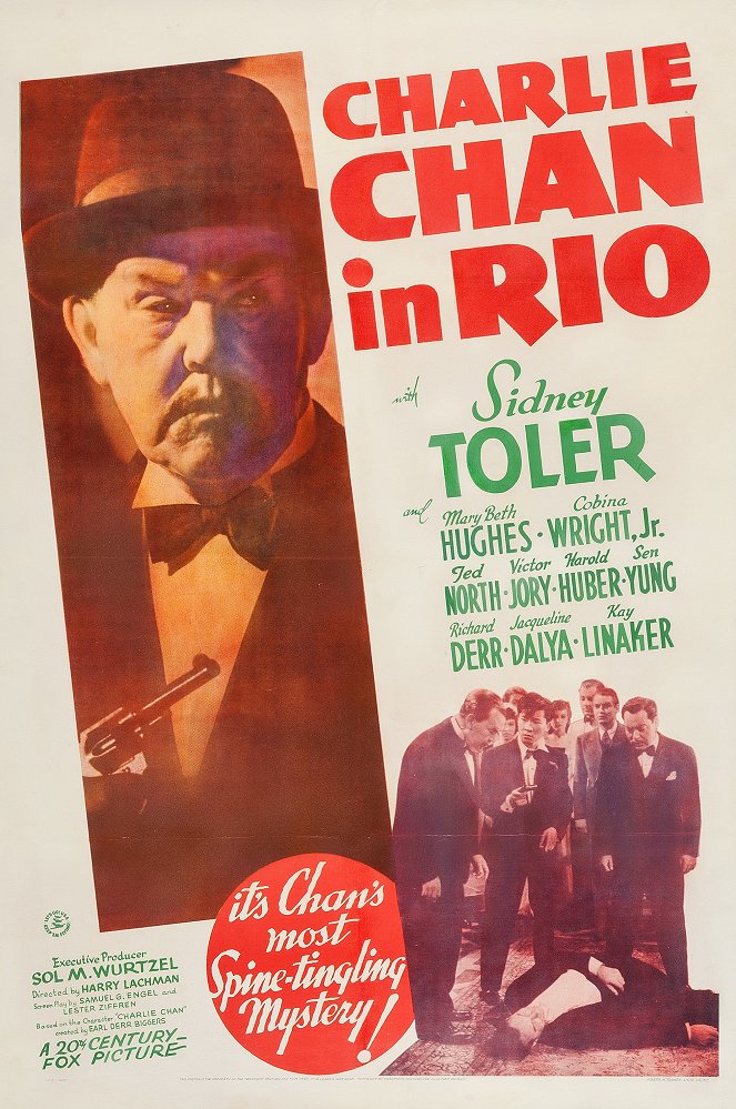 Charlie Chan in Rio - Affiches