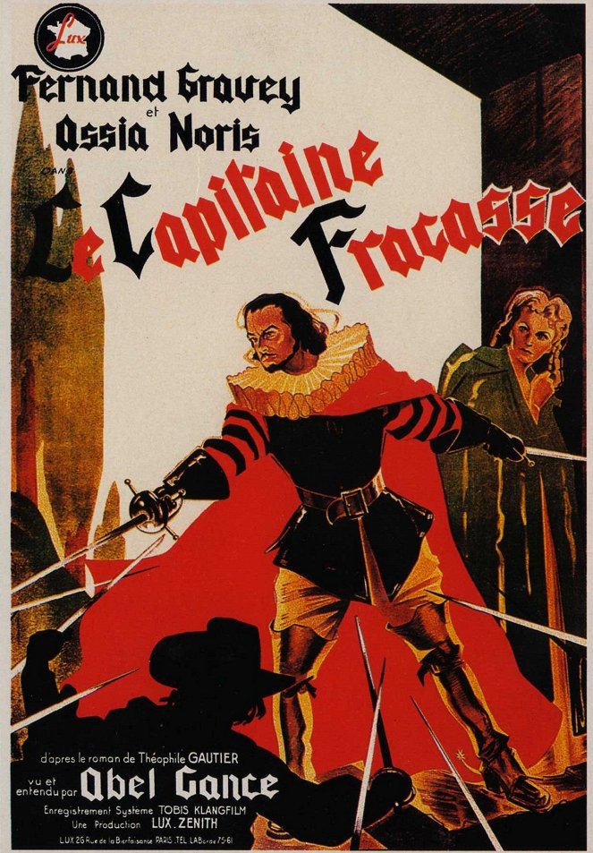 Kapitán Fracasse - Plakáty
