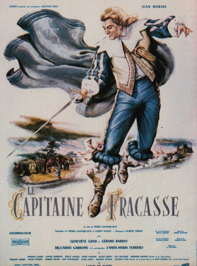 Fracasse kapitány - Plakátok