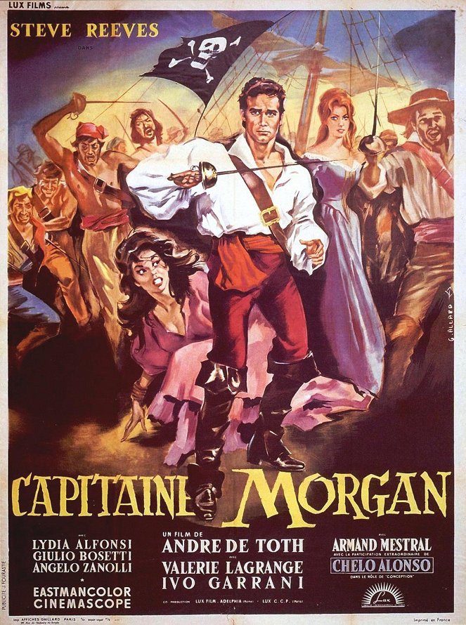 Morgan, el pirata - Carteles