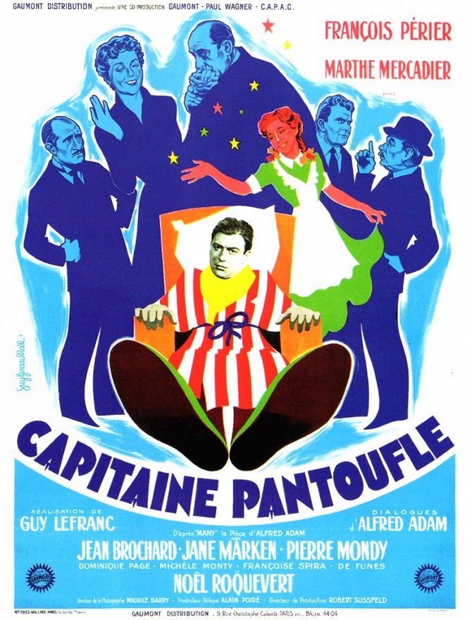 Capitaine Pantoufle - Plakaty
