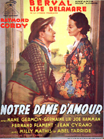 Notre-Dame d'amour - Plakátok