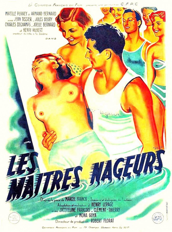 Les Maîtres-nageurs - Plakátok