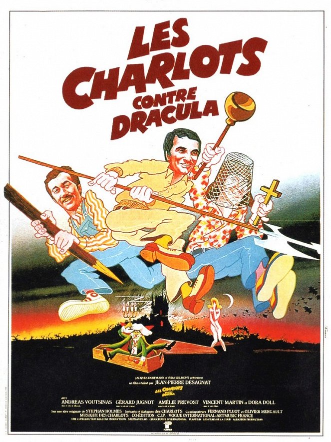 A Charlot-k Drakula ellen - Plakátok