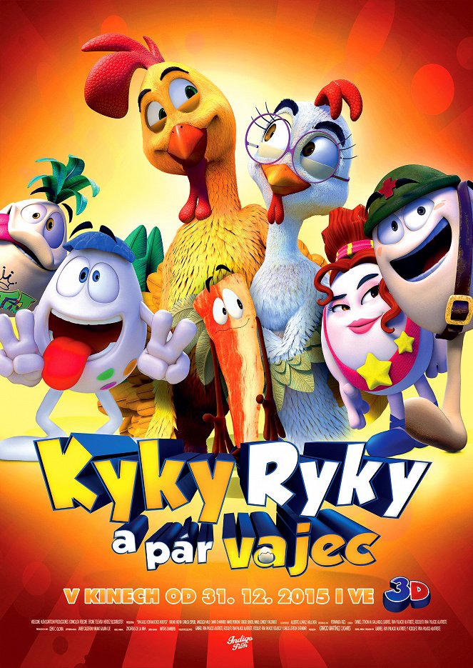 Kyky Ryky a pár vajec - Plakáty