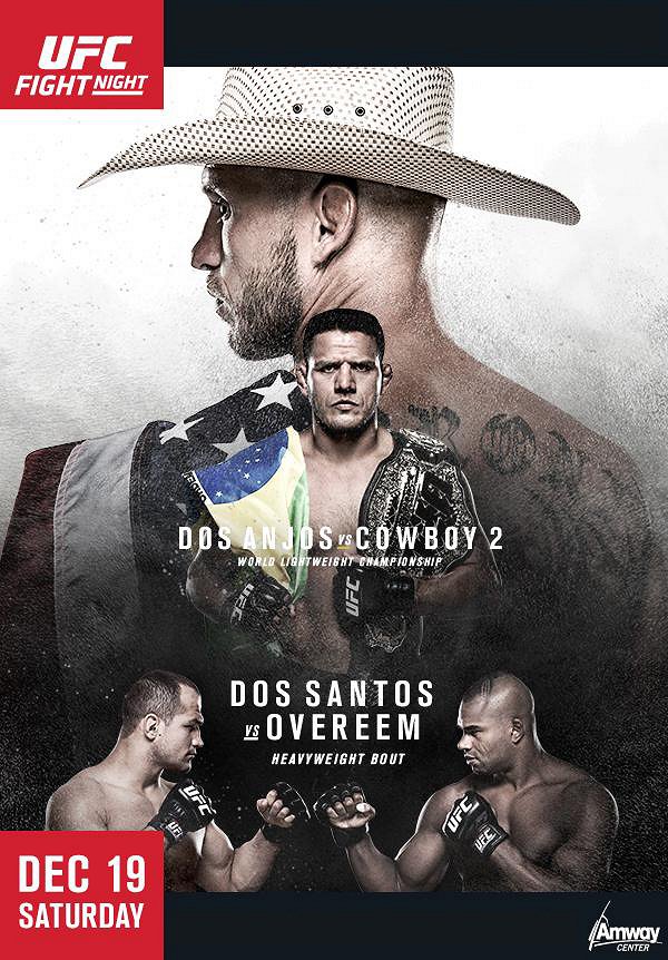 UFC on Fox: dos Anjos vs. Cerrone 2 - Affiches