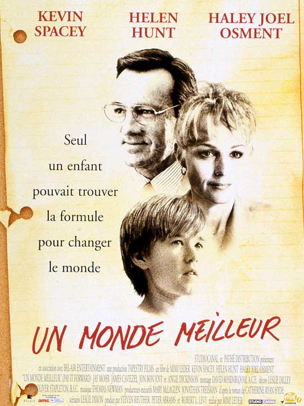 Un monde meilleur - Affiches