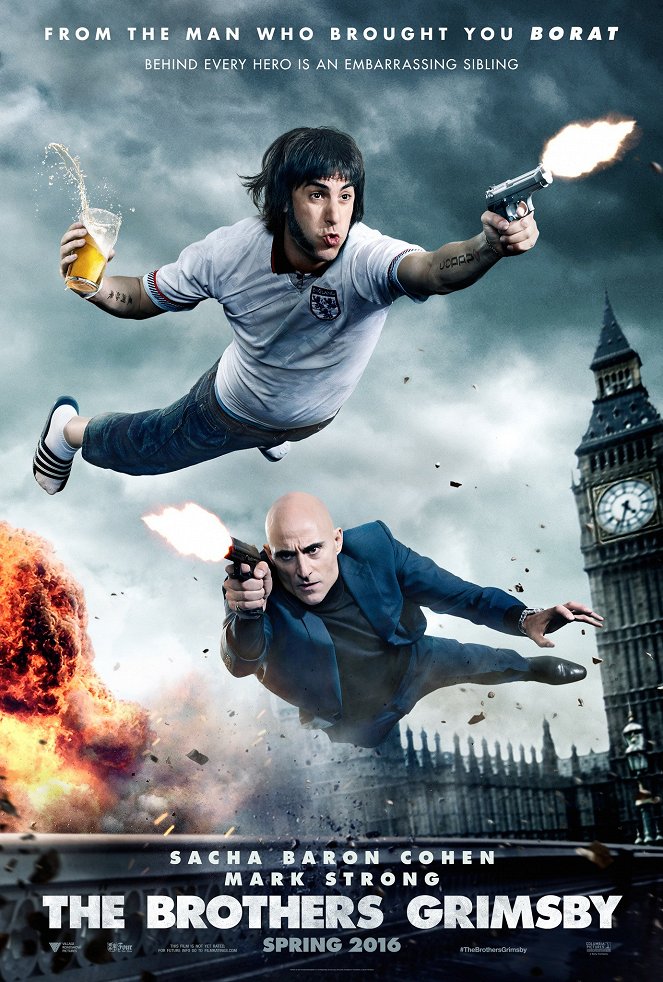 Grimsby - Agent trop spécial - Affiches