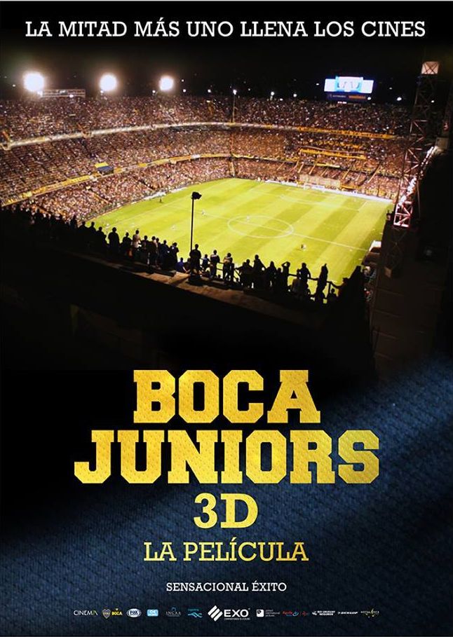 Boca Juniors 3D la película - Julisteet