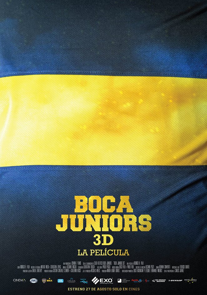 Boca Juniors 3D la película - Affiches