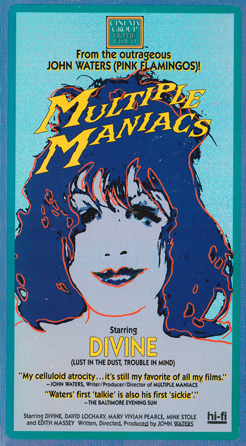 Multiple Maniacs - Affiches