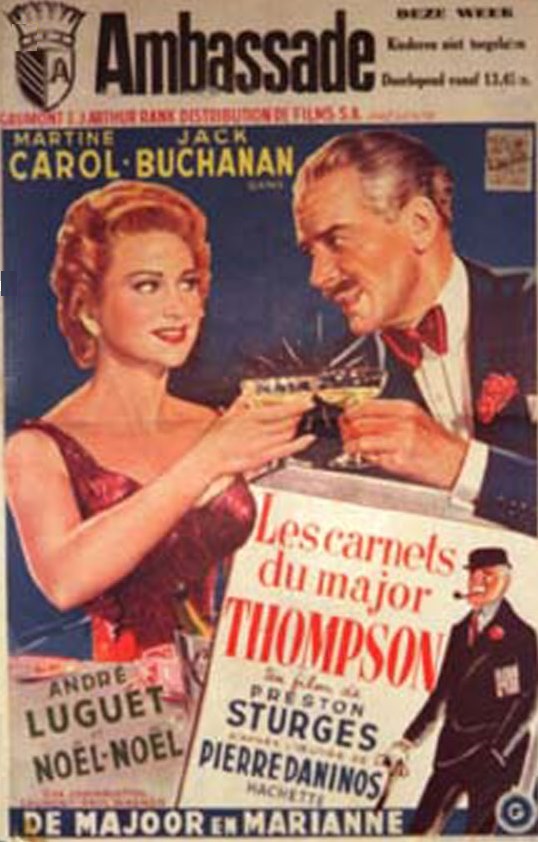 Das Tagebuch des Mister Thompson - Plakate