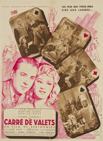 Carré de valets - Carteles