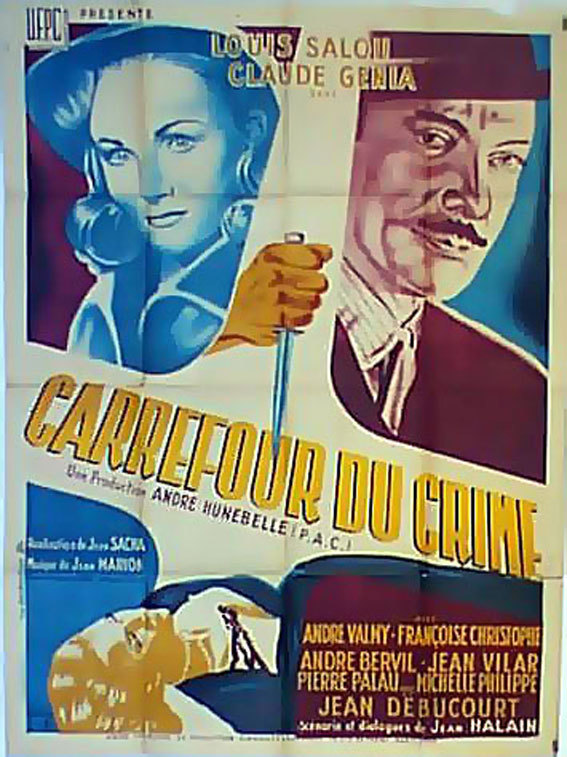 Carrefour du crime - Plakátok