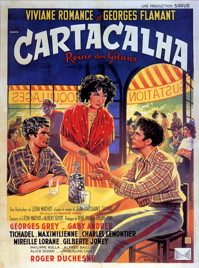Cartacalha, reine des gitans - Plakate
