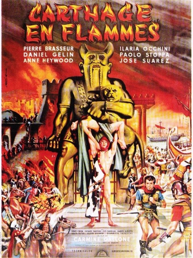 Karthago in Flammen - Plakate