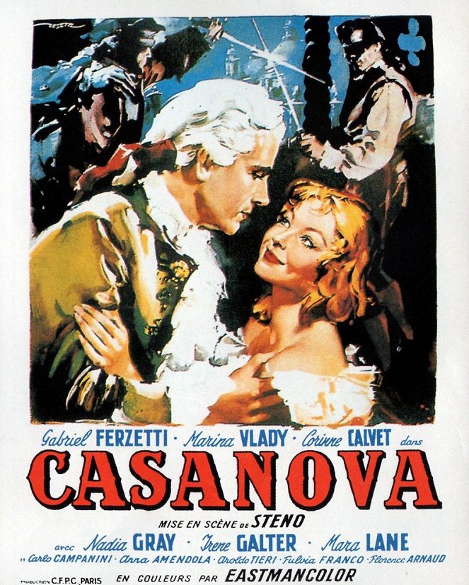 Le avventure di Giacomo Casanova - Cartazes