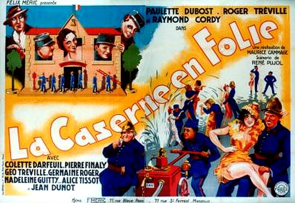 La Caserne en folie - Plagáty