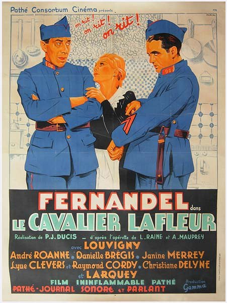 Le Cavalier Lafleur - Plakate