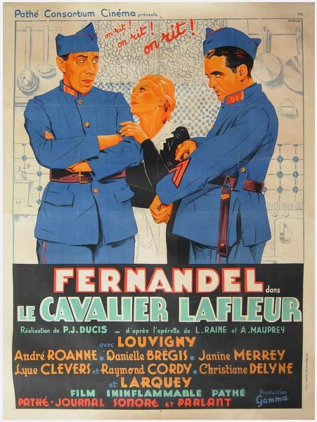 Le Cavalier Lafleur - Carteles