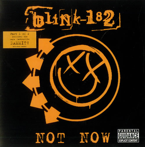 Blink 182: Not Now - Plakate