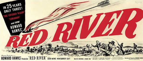 Červená rieka - Plagáty