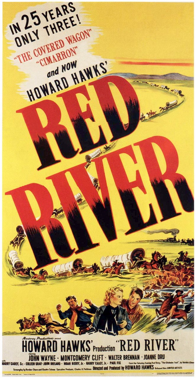 Río rojo - Carteles