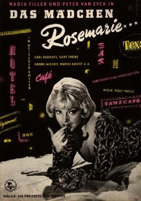 La Fille Rosemarie - Affiches