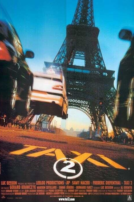 Taxi 2. - Plakátok